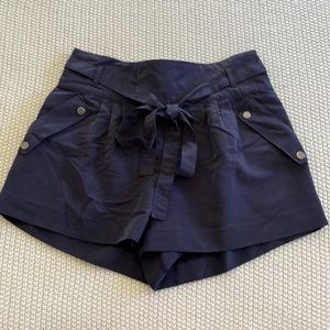 Navy Blue Soft Shorts